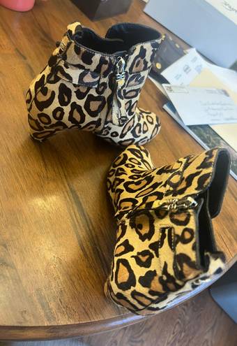 Sam Edelman Cheetah Print Booties