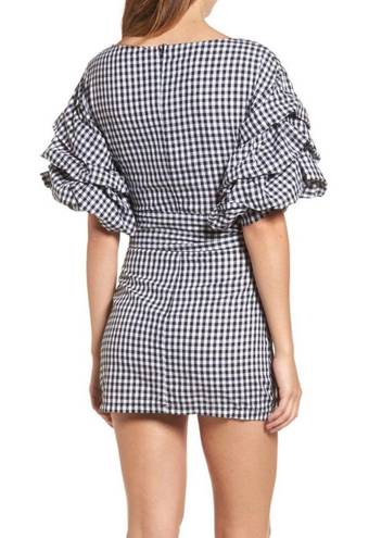 LIONESS Sicilian Affair Gingham Dress