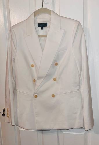 Talbots NWOT  White Suit Jacket