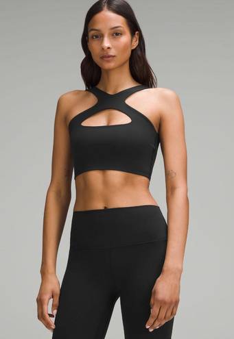 Lululemon Bend This Scoop and Cross Bra - Black Size S/M