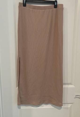 Old Navy Midi Tan Skirt