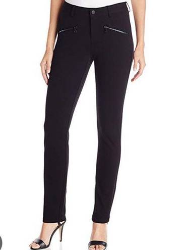 NYDJ  ski zip pocket ponte slim fit leggings, size 8