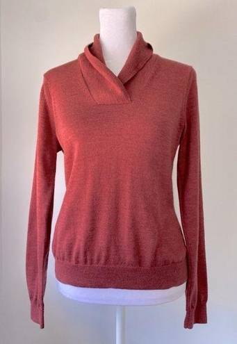 Brooks Brothers Vintage ‘80s  Extra Fine Italian Merino Wool Collared Sweater