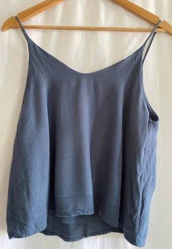 Lilyful Spaghetti Strap Sky Blue Tank Top