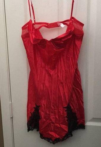 Victoria's Secret Sultry teddy large Red - $22 - From Mindy