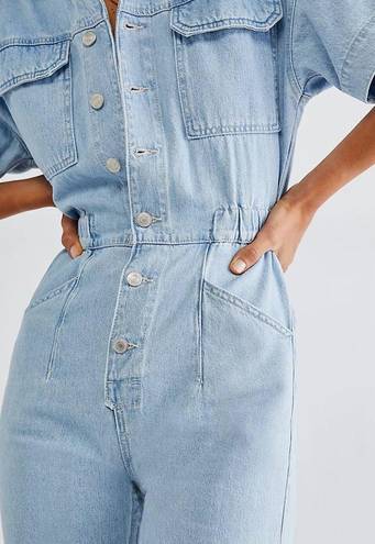 We The Free Free People Marci Denim Coverall