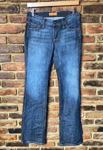 James Jeans Dry Aged Denim  Blue Faded Bootcut Women's Size 26