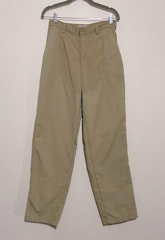 L.L.Bean  || Vintage 70s Khaki Two Tone High Waist Pants