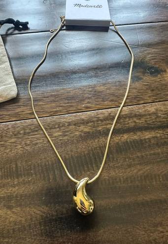 Madewell Teardrop Necklace