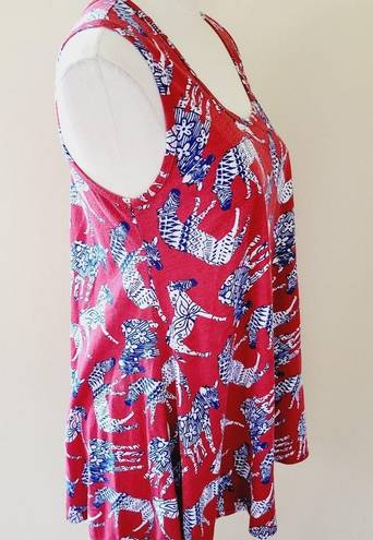 LuLaRoe  perfect tank zebra print size xs