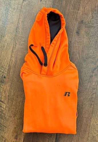 Russell Athletic RUSSEL ATHLETIC blaze orange hoodie, size M