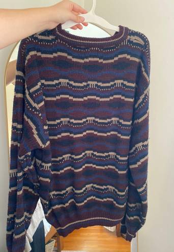 Thrifted Grandpa Sweater Size XL