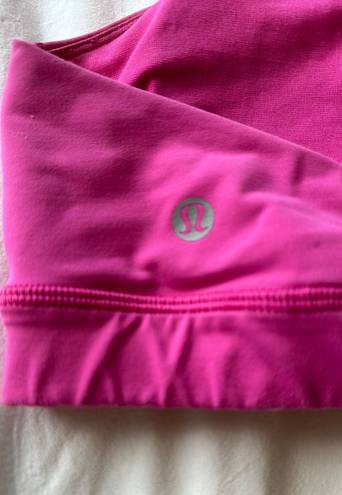 Lululemon Sonic Pink Sports Bra