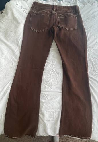 PacSun Brown Low rise Bootcut Jeans 