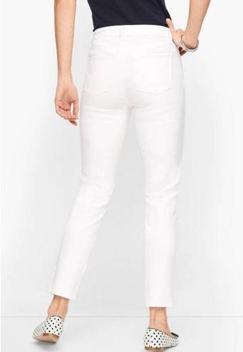 Talbots Talbot’s white Curvy Ankle jean size 16