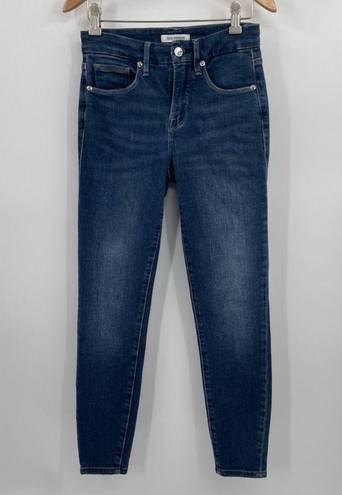 Good American Good Legs Crop, 7/8 length Jeans, sz 0/25