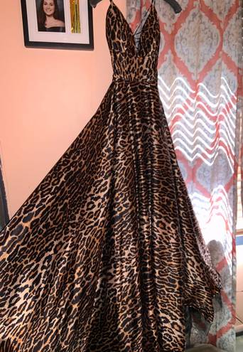 Cheetah Prom Dress