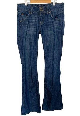 Hudson  Mid Rise Bootcut Womens Denim Jeans Flap Pocket  Size 28 x 33