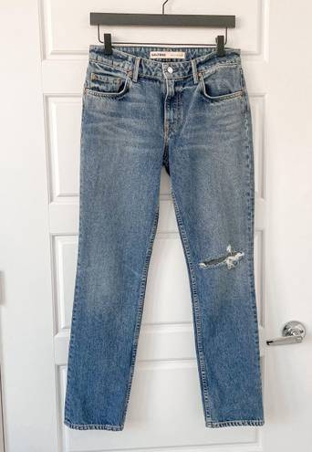 GRLFRND NWT  Kate Low Rise Slim Crop Jeans Hidden Hills