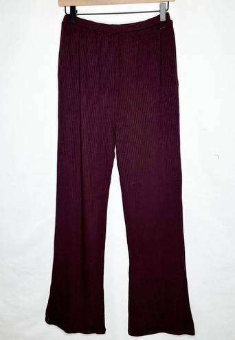 n:philanthropy  Burgundy Ribbed Pants NWT in Medium