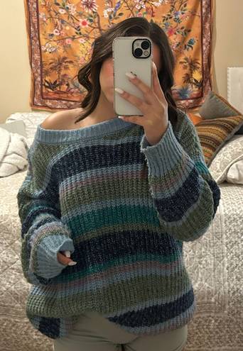 SO Oversized Multicolor Sweater