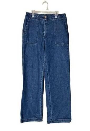 Krass&co Vintage Lauren Jeans  By Ralph Lauren High Waisted Wide Leg Jeans Size 8