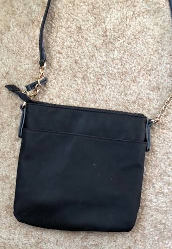 Tommy Hilfiger Black Nylon Crossbody Purse