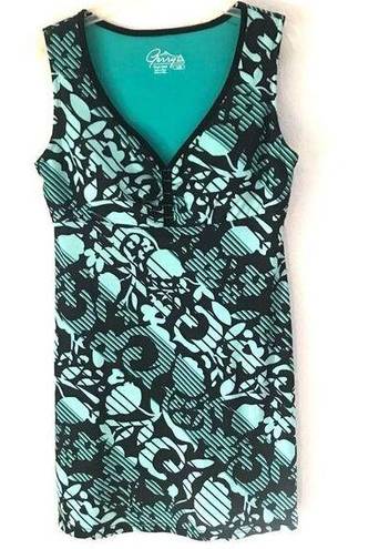 Daisy Gerry sleeveless  print floral dress L