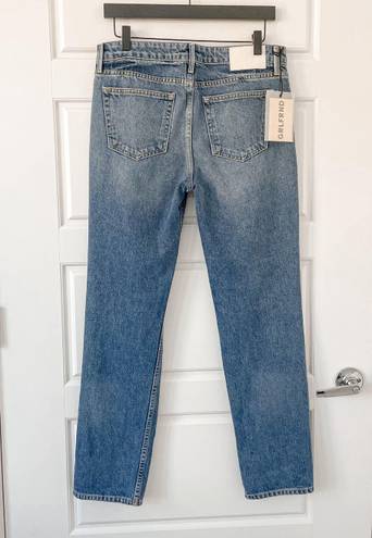 GRLFRND NWT  Kate Low Rise Slim Crop Jeans Hidden Hills