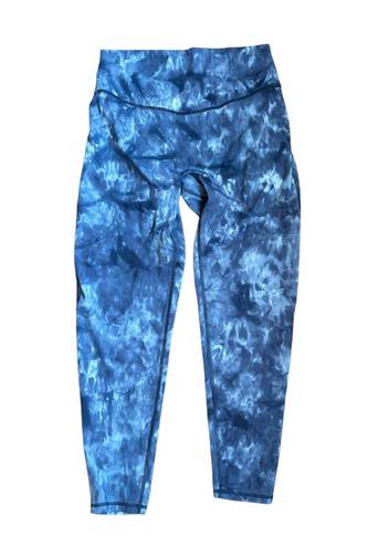 Gymshark Elevate Leggings Lakeside Blue Spray Dye Women’s Size XL Workout Active