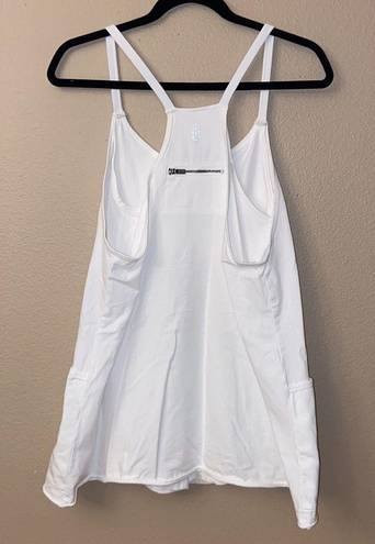 Free People Movement NEW!  Hot Shot Mini Dress WHITE SMALL Boho Athleisure  NEW! $60, without tags