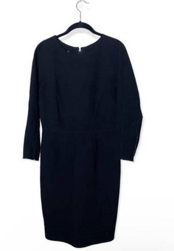 Oscar de la Renta  SZ 10 black wool Dress