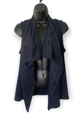 Romeo + Juliet Couture  Faux Suede Waterfall Vest Women’s Size Small