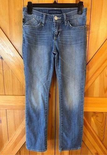 Rock & Republic  Jeans Womens 2 Kendall Denim Med Wash Blue Jeans Cropped (2134)