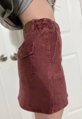 American Eagle AE Corduroy Skirt, Super Stretch