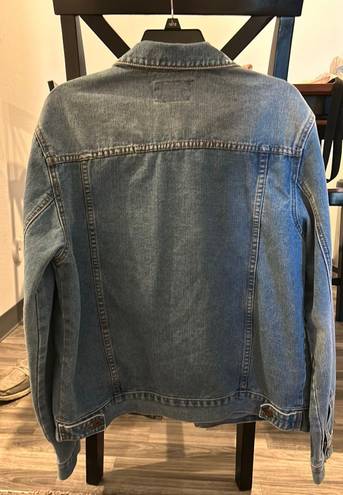 Oversized Jean Jacket Blue Size M