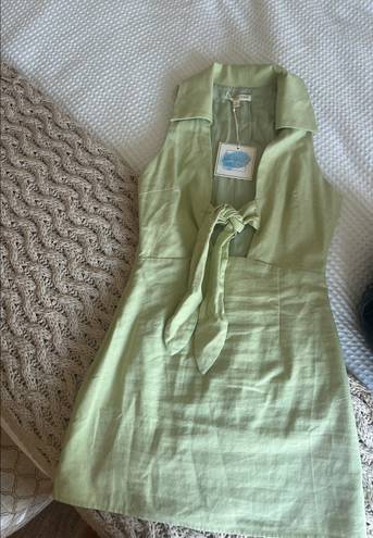 Revolve Cloud 10 Green Dress 