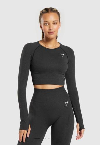 Gymshark Long-sleeve Crop Top