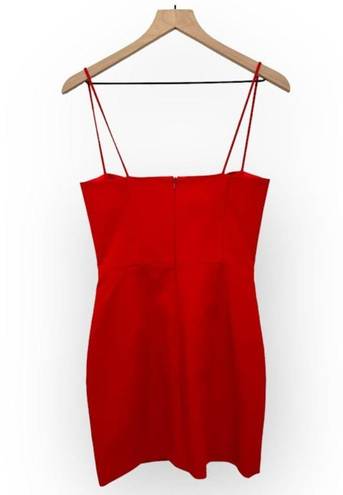 Michelle Mason  Cutout Mini Dress Cocktail Party Strappy Bodycon Sheath Size 0