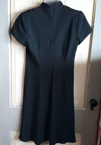 Scarlett  Cap Sleeve Black Dress