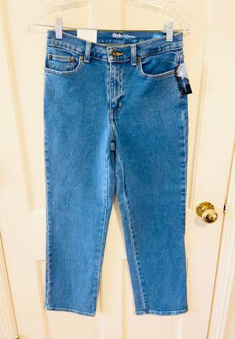 Style & Co NWT Y2K  medium wash Easy mom jeans