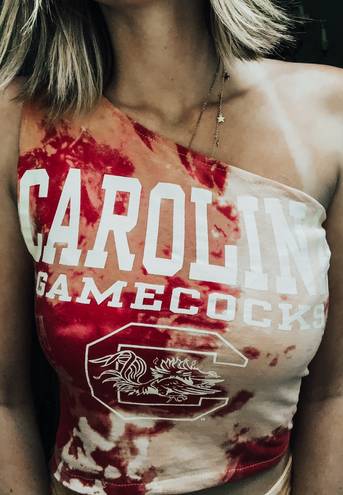 The Vintage Shop Carolina Gamecocks One Shoulder Tank