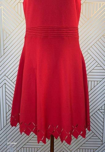 Ted Baker  London Tannia Cut-Out Skater Dress Red