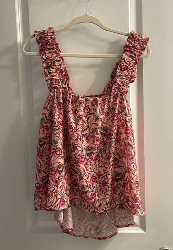 Summer Floral Top Multi Size M