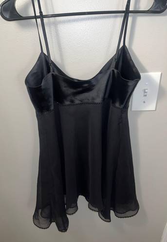 Victoria's Secret Victoria’s Secret Vintage Black Silk Slip Dress