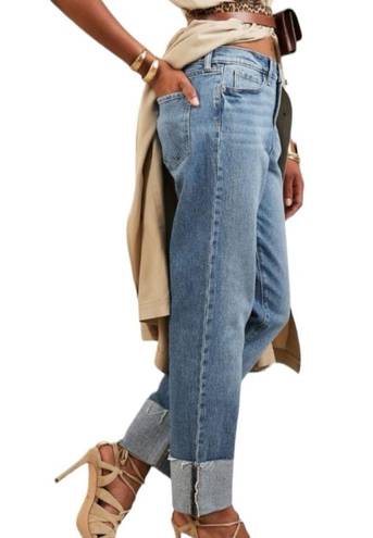 Banana Republic  Jeans Slough Wide Cuff Medium Wash High Rise Women’s Size 29/8