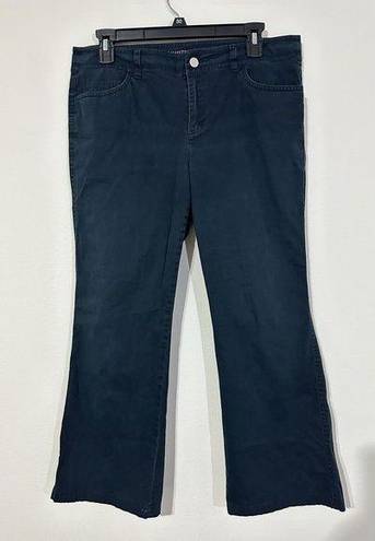 Lafayette 148  New York Women's Navy Blue Cotton Pants Size 8