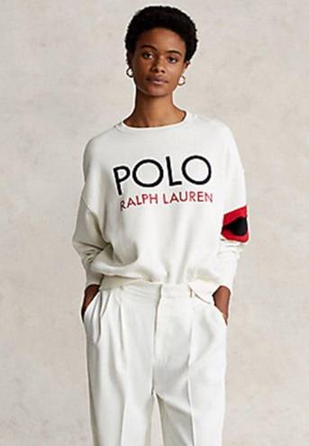 Polo  Ralph Lauren Crewneck Sweatshirt White