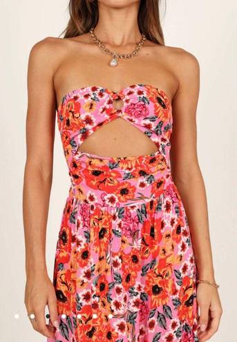 Petal and Pup Sarai Maxi Keyhole Dress