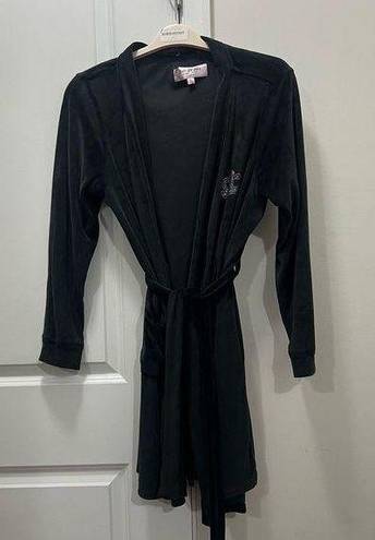 Juicy Couture  Black Studded Robe Size S/M